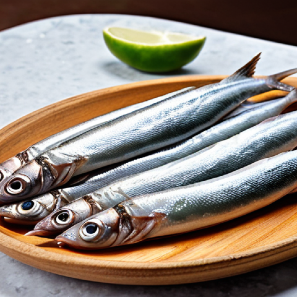 **

A close-up shot of fresh anchovies (ikan bilis), coarse sea salt, and a jar of clean water, highlighting the quality ingredients needed to make delicious *budu*. Emphasize the bright color of the anchovies and the texture of the salt.

**