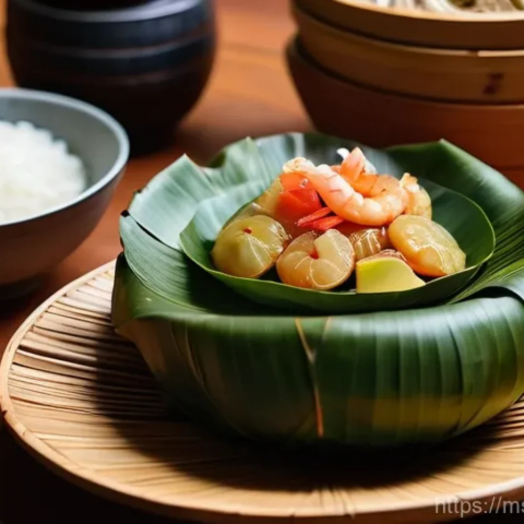 전통 장류의 유통기한 및 안전성 - **A Traditional Malaysian Fermented Food Feast:**
A vibrant, high-resolution photo showcasing a ...